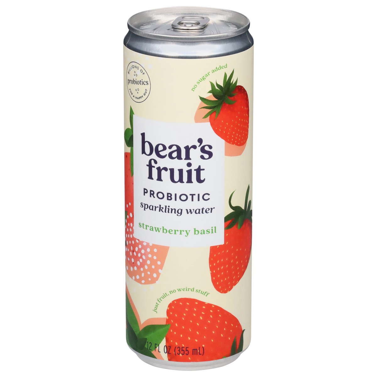 slide 2 of 13, Bears Fruits Probio Straw Basl Sprkl, 12 oz