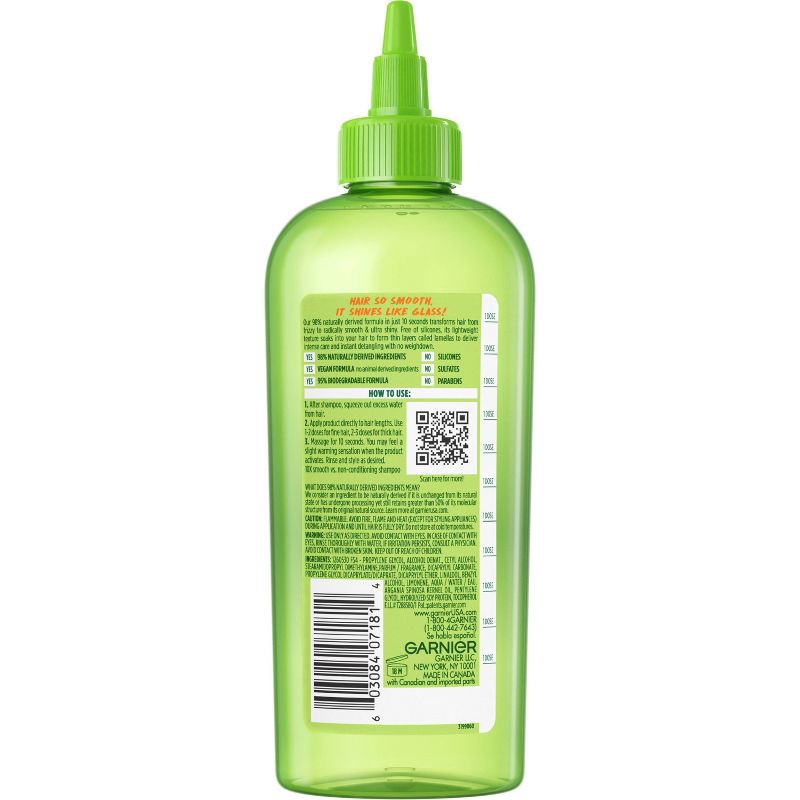 slide 2 of 3, Garnier Fructis Sleek & Shine Glass Hair Water 10 Second Rinse Out - 6 fl oz, 6 fl oz