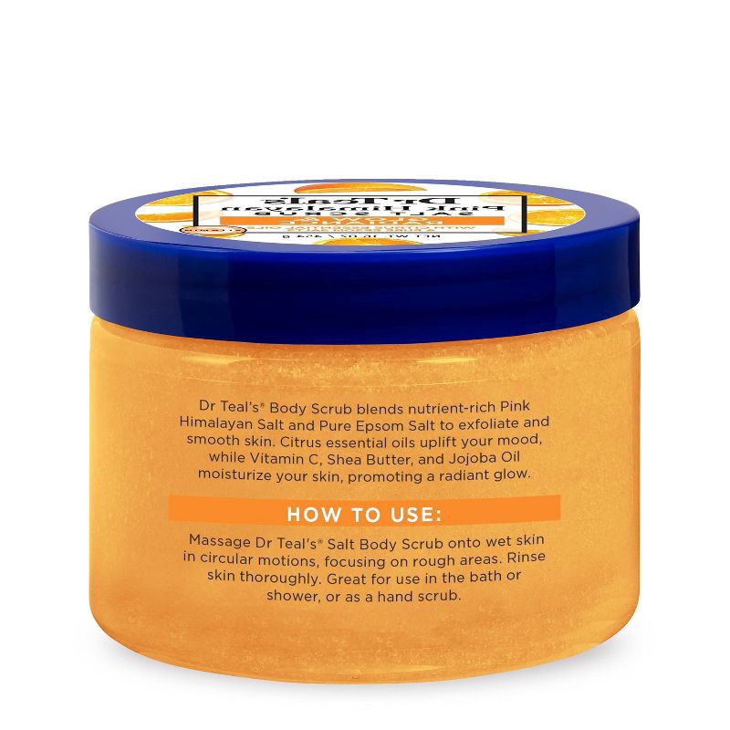 slide 5 of 6, Dr Teal's Glow & Radiance Vitamin C Citrus Salt Scrub - 16oz, 16 oz