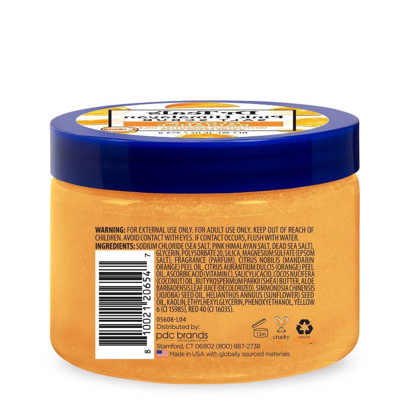 slide 6 of 6, Dr Teal's Glow & Radiance Vitamin C Citrus Salt Scrub - 16oz, 16 oz