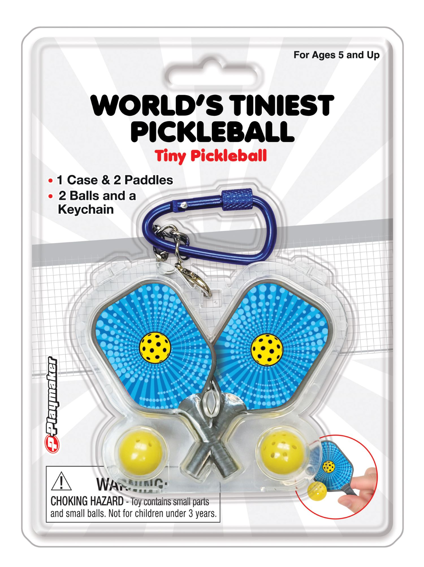 slide 1 of 1, World's Tiniest Pickle Ball Set, 1 ct