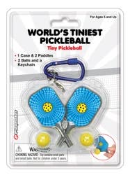 World's Tiniest Pickle Ball Set
