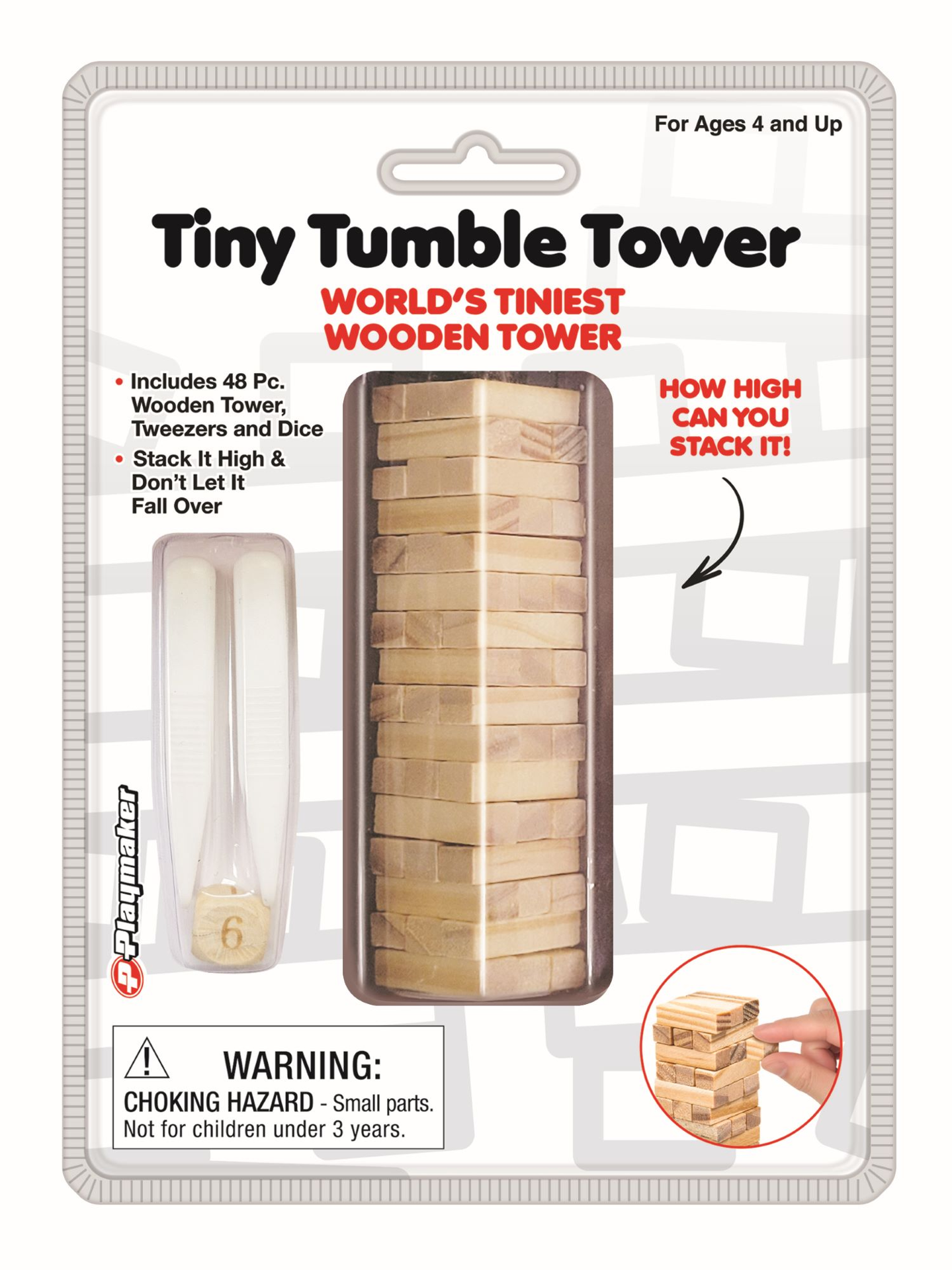 slide 1 of 1, World's Tiniest Tumble Tower, 1 ct