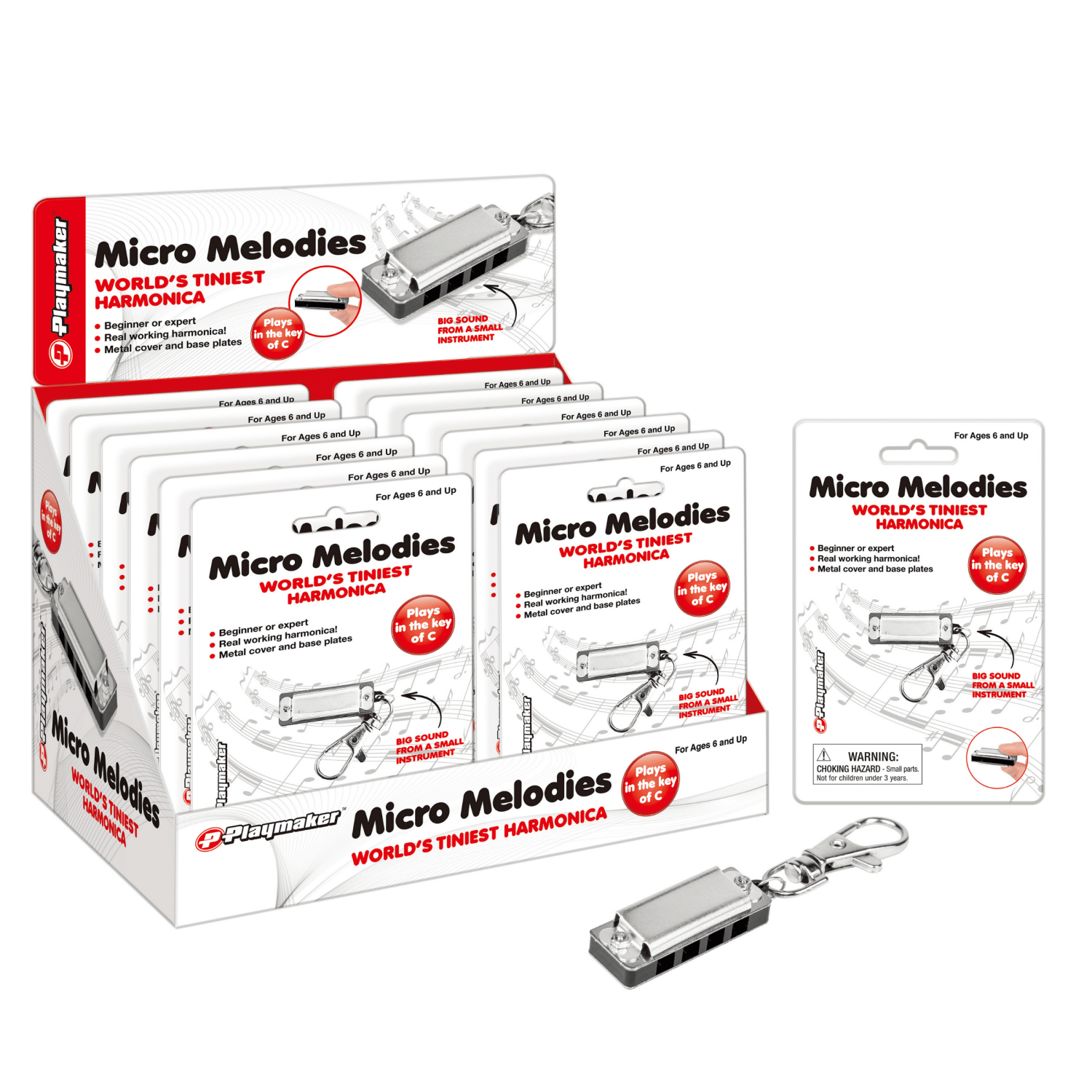 slide 1 of 1, World's Tiniest Harmonica, 1 ct