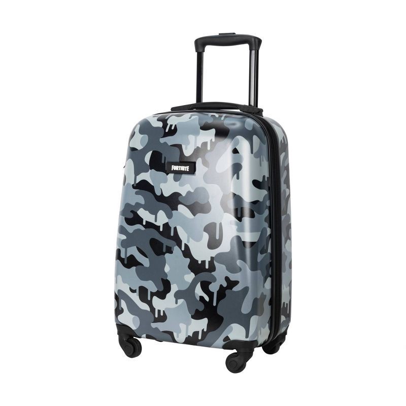 slide 2 of 5, Fortnite Kids' Hardside Carry On Suitcase - Camo, 1 ct