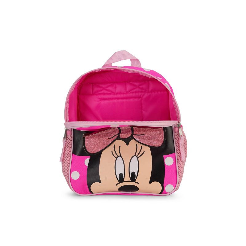 slide 3 of 5, Kids' Minnie Mouse 12" Backpack - Pink, 1 ct
