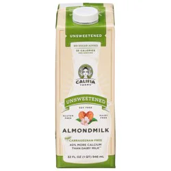 Califia Farms Unsweetened Almondmilk 32 fl oz