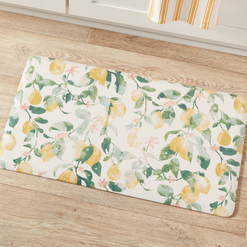 slide 4 of 4, Lemons Comfort Kitchen Mat - Threshold, 1 ct