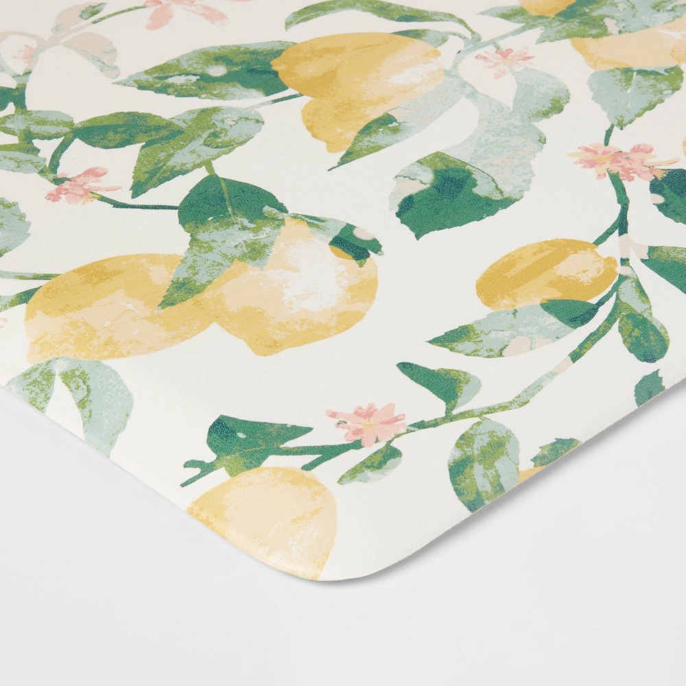slide 3 of 4, Lemons Comfort Kitchen Mat - Threshold, 1 ct