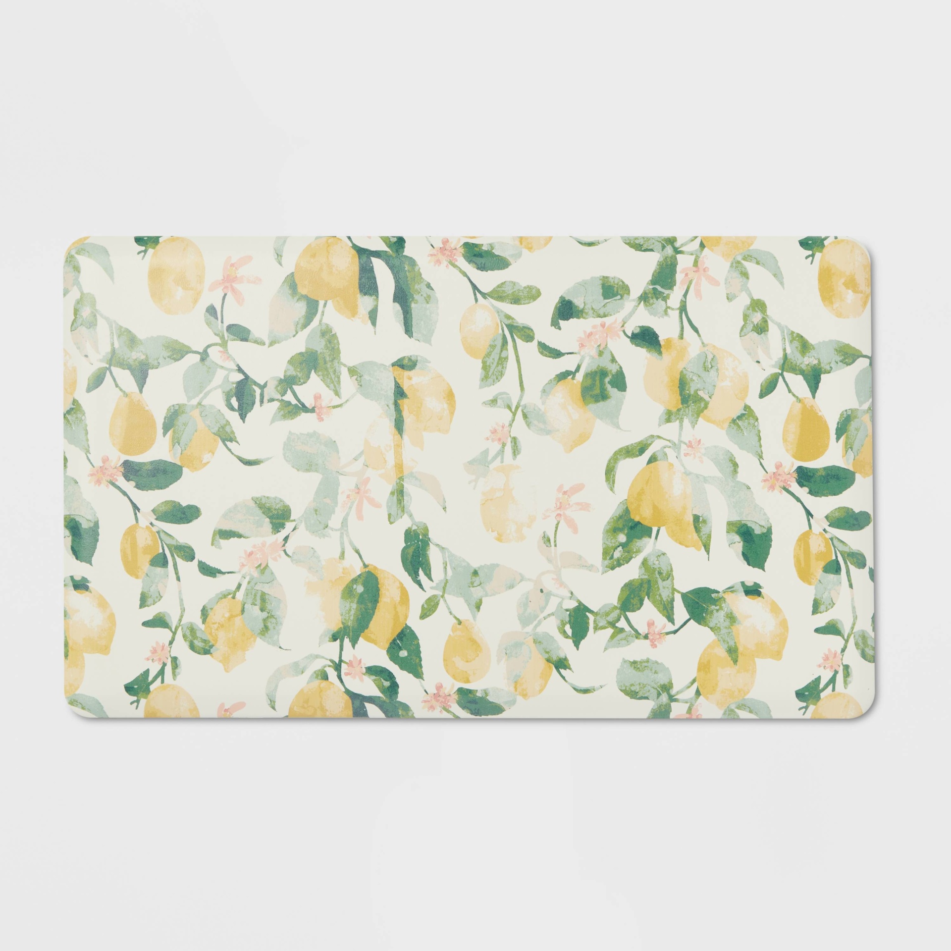 slide 1 of 4, Lemons Comfort Kitchen Mat - Threshold, 1 ct