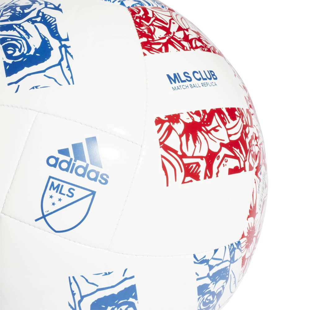 slide 4 of 6, Adidas MLS Glider Size 3 Soccer Ball - Blue, 1 ct