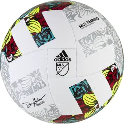 Adidas MLS Train Size 5 Soccer Ball - White