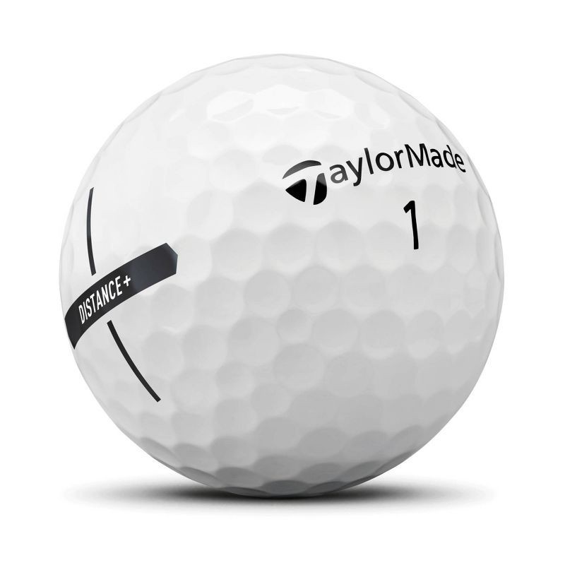 slide 2 of 3, TaylorMade Distance Plus Golf Balls 12pk - White, 12 ct