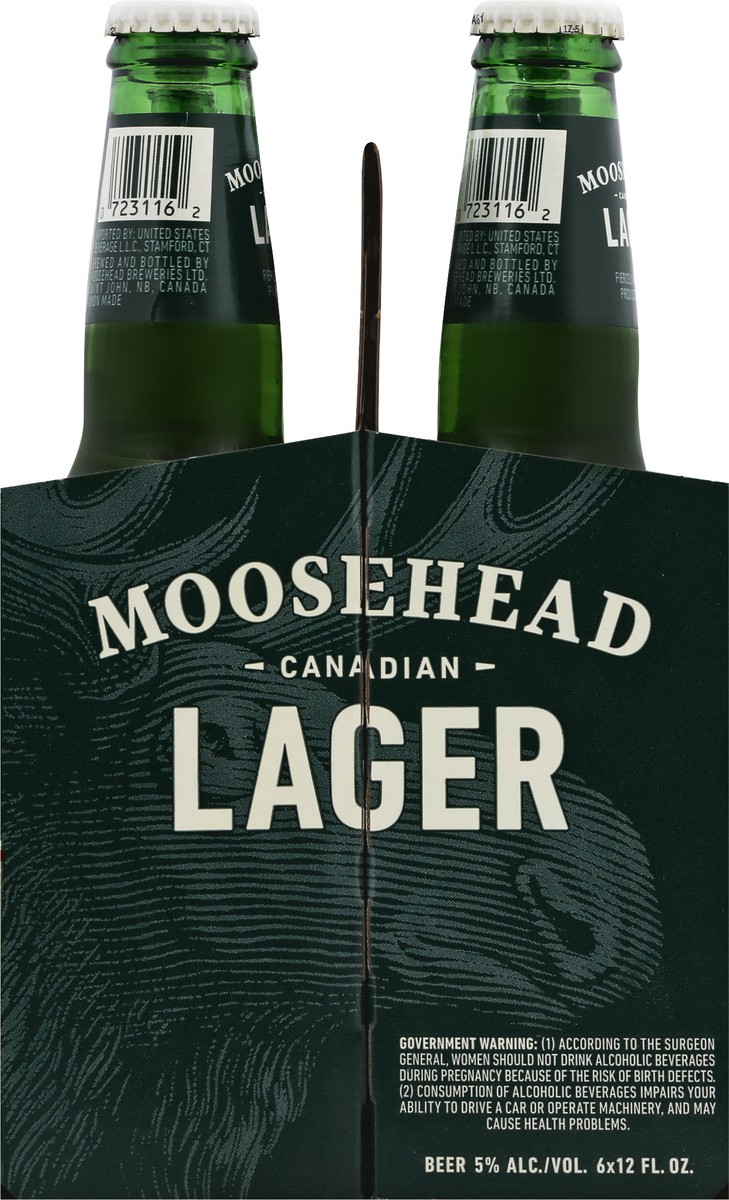 slide 6 of 9, Moosehead Canadian Lager 6 ea, 6 ct; 12 oz