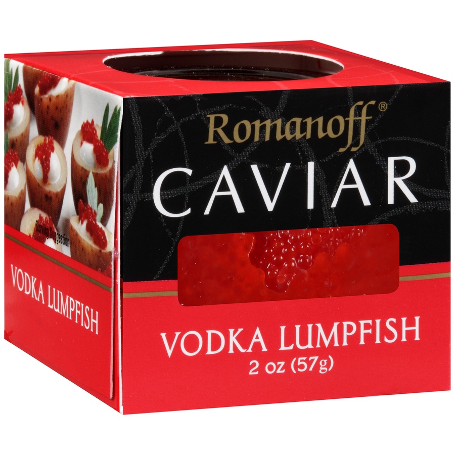 slide 2 of 8, Romanoff Vodka Lumpfish Caviar, 2 oz