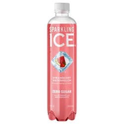 Sparkling ICE Zero Sugar Strawberry Watermelon Sparkling Water 17 fl oz