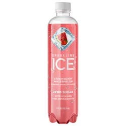 Sparkling ICE Zero Sugar Strawberry Watermelon Sparkling Water - 17 fl oz