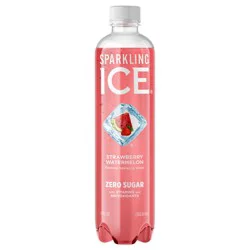 Sparkling ICE Strawberry Watermelon, 17 Fl Oz Bottle