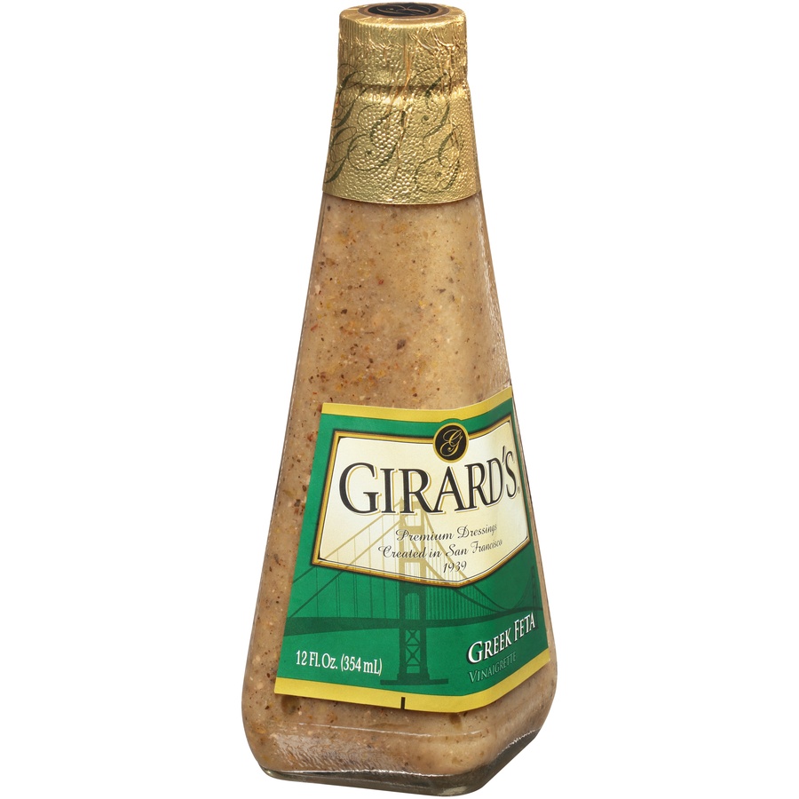 slide 8 of 8, Girard's Greek Feta Vinaigrette, 12 fl oz