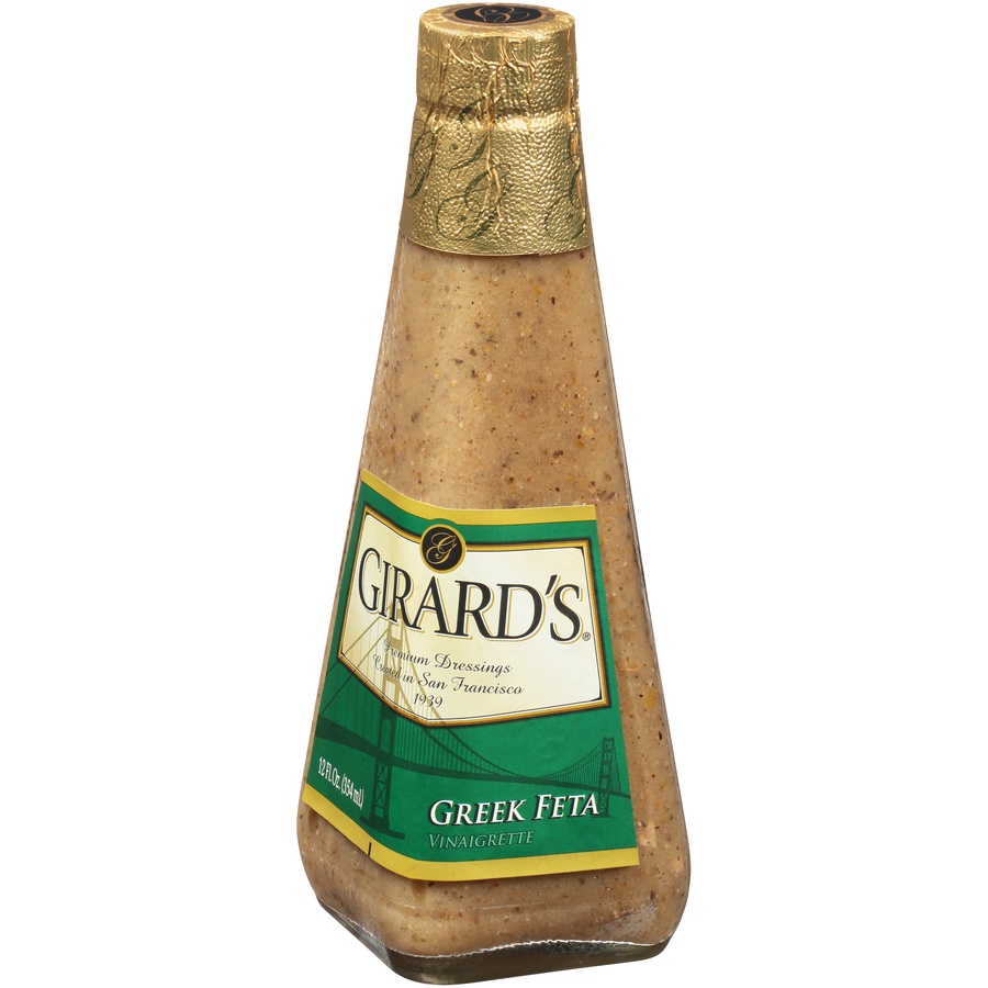 slide 7 of 8, Girard's Greek Feta Vinaigrette, 12 fl oz