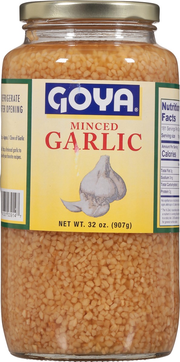 slide 4 of 9, Goya Minced Garlic 32 oz, 32 oz