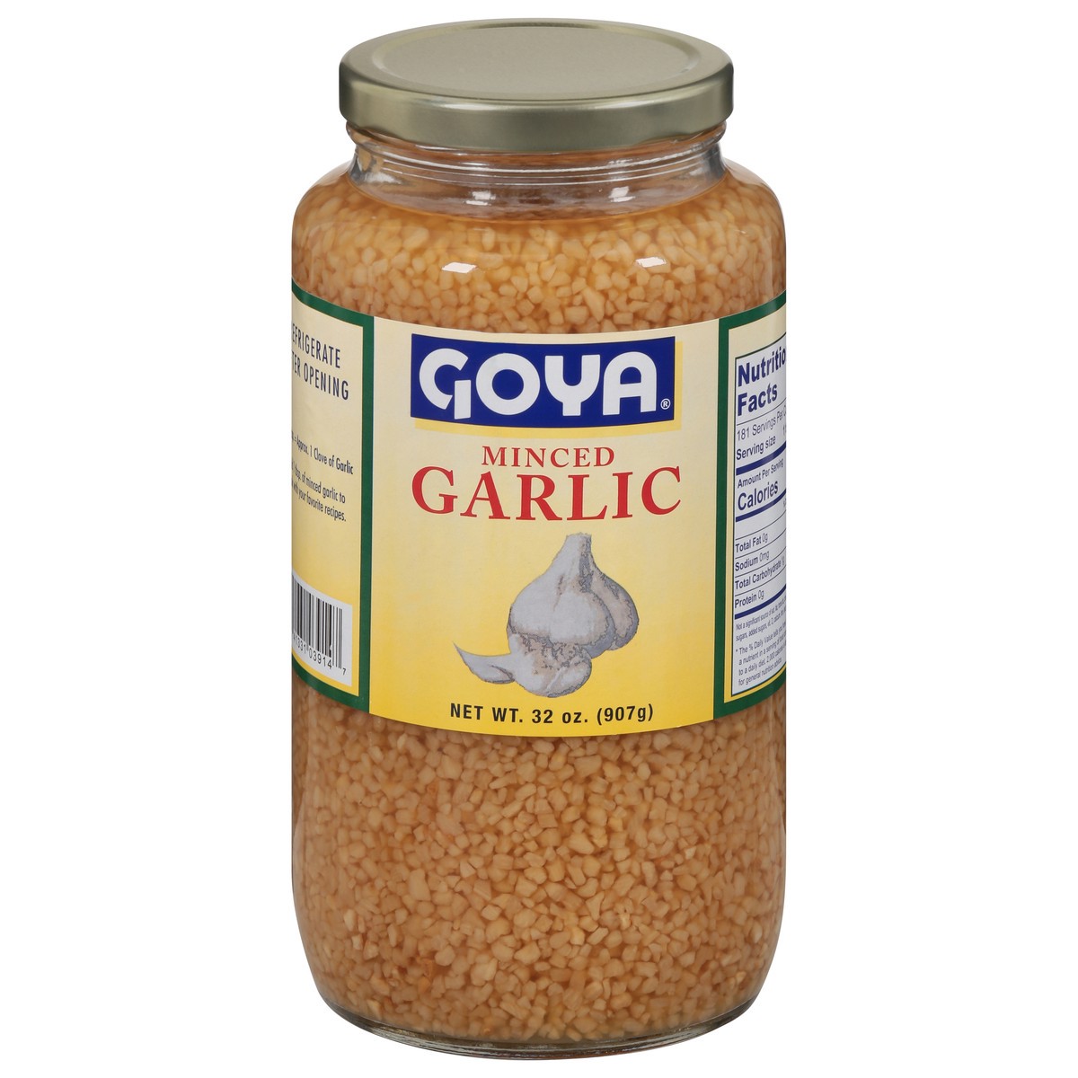 slide 1 of 9, Goya Minced Garlic 32 oz, 32 oz