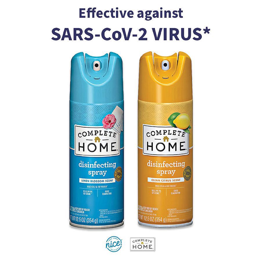 slide 2 of 3, Complete Home Disinfectant Clean Citrus, 12.5 oz