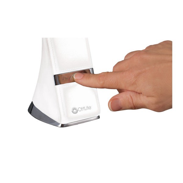 slide 8 of 10, OttLite Recharge Led Desk Lamp, 18-3/4"H, White, 1 ct