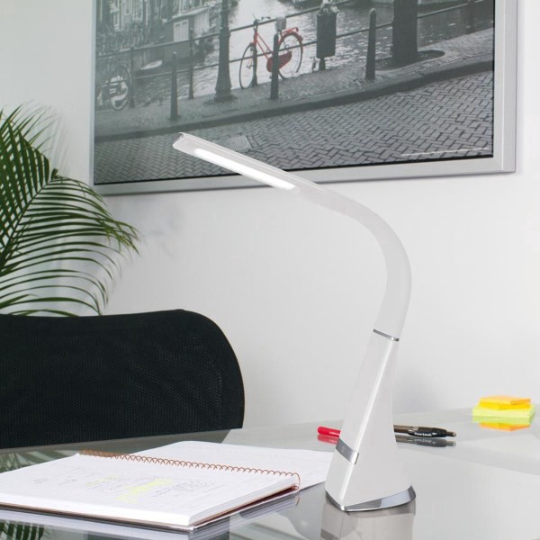 slide 10 of 10, OttLite Recharge Led Desk Lamp, 18-3/4"H, White, 1 ct