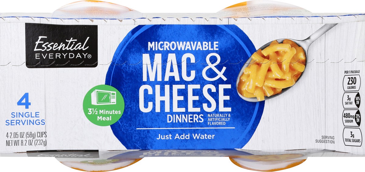 slide 2 of 6, Essential Everyday Mac&Chs Microwave Cup - 8.2 oz, 8.2 oz