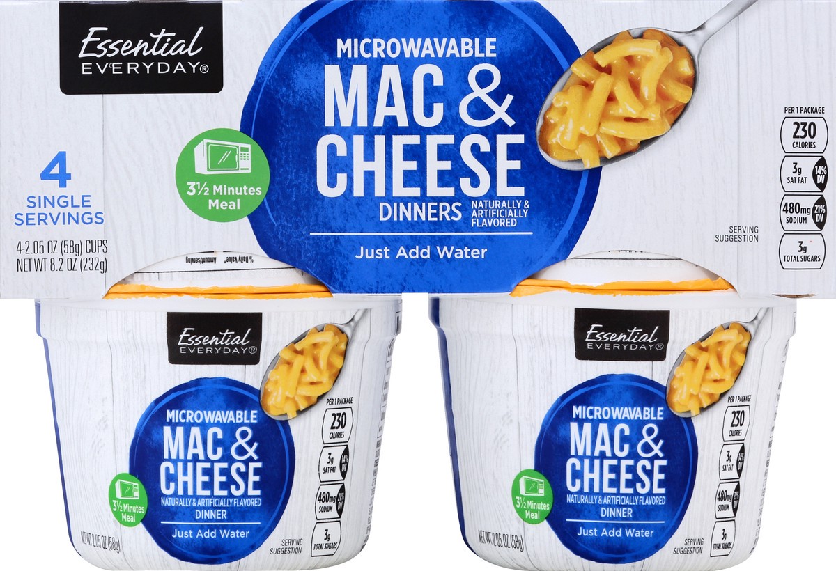 slide 4 of 6, Essential Everyday Mac&Chs Microwave Cup - 8.2 oz, 8.2 oz