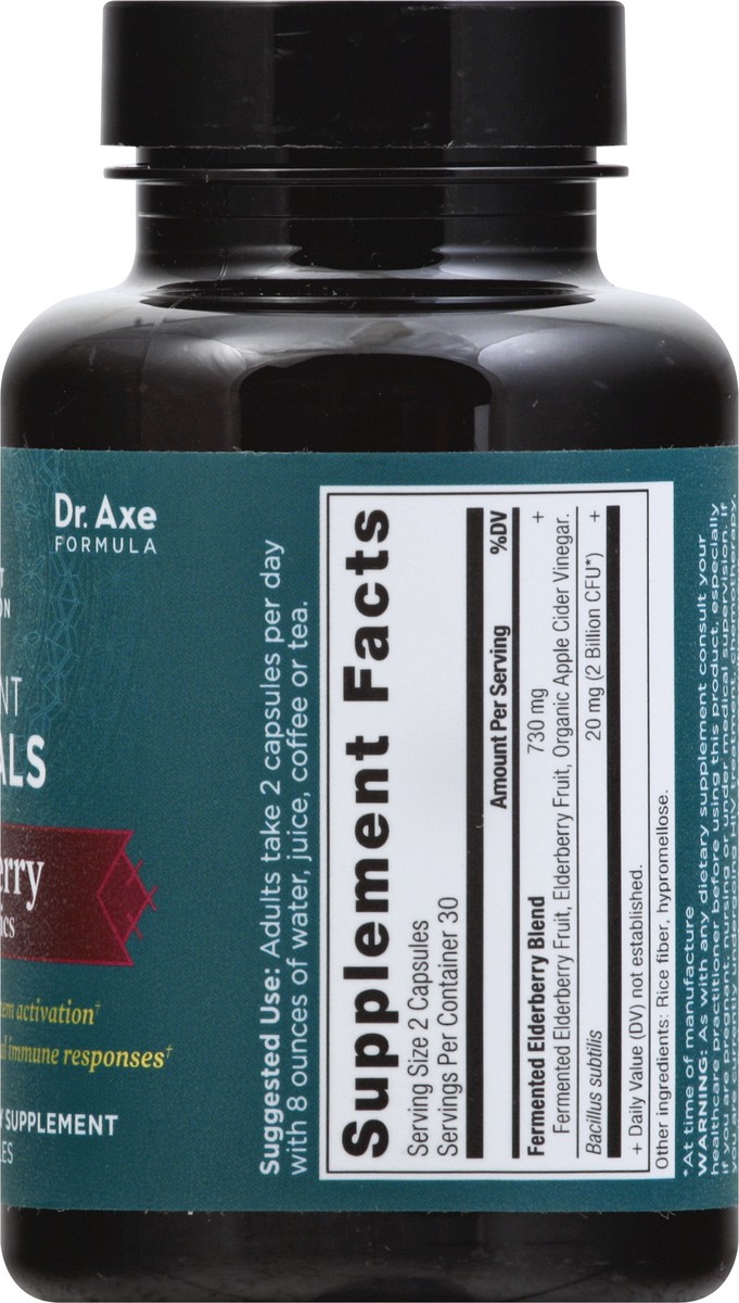 slide 2 of 12, Ancient Nutrition Elderberry with Probiotic, 60 ct