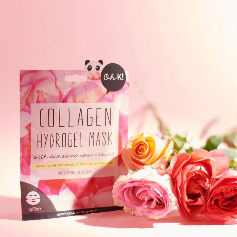 slide 3 of 4, Oh K! Collagen Hydrogel Mask - 0.88 fl oz, 0.88 fl oz