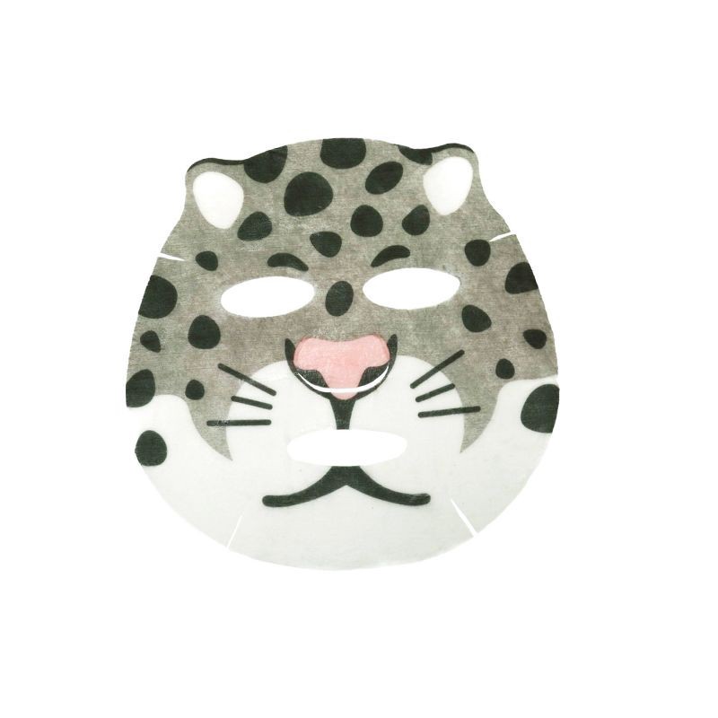 slide 3 of 5, Pretty Animalz Snow Leopard Sheet Mask - 0.71 fl oz, 0.71 fl oz