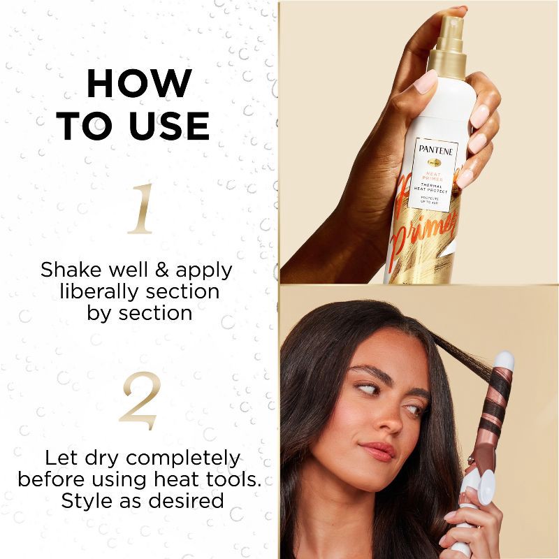 slide 5 of 9, Pantene Pro-V Hair Heat Protectant Spray - 7.2 fl oz, 7.2 fl oz