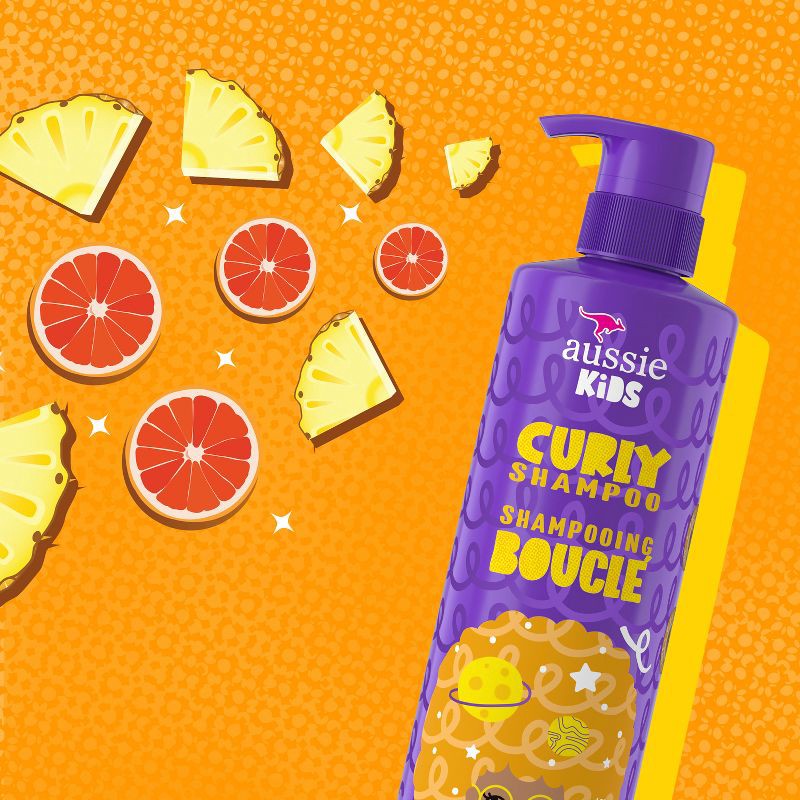 slide 3 of 8, Aussie Kids Curly Sulfate-Free Shampoo - 16oz, 16 oz