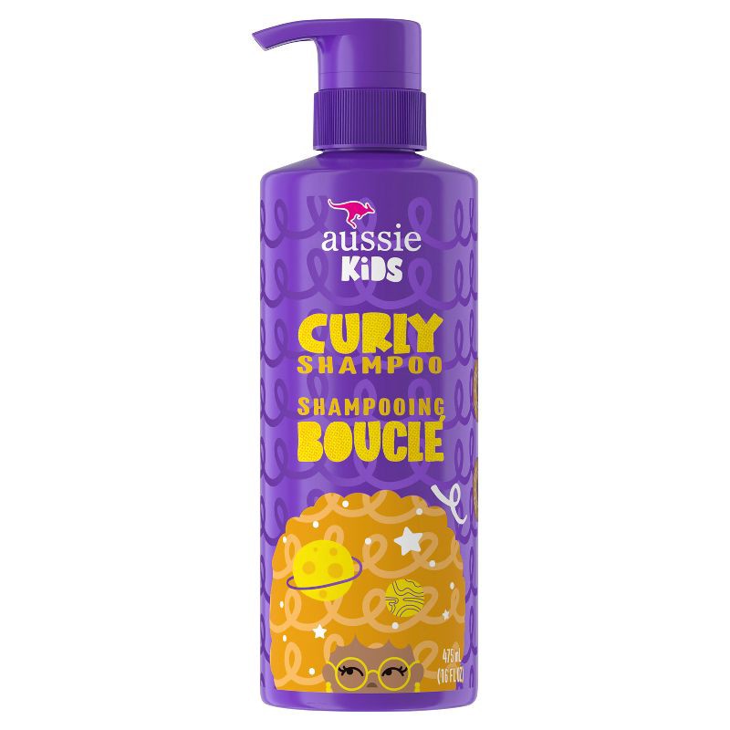 slide 7 of 8, Aussie Kids Curly Sulfate-Free Shampoo - 16oz, 16 oz