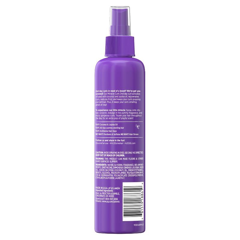 slide 3 of 10, Aussie 2nd Day Curl Activator - 8.5 fl oz, 8.5 fl oz