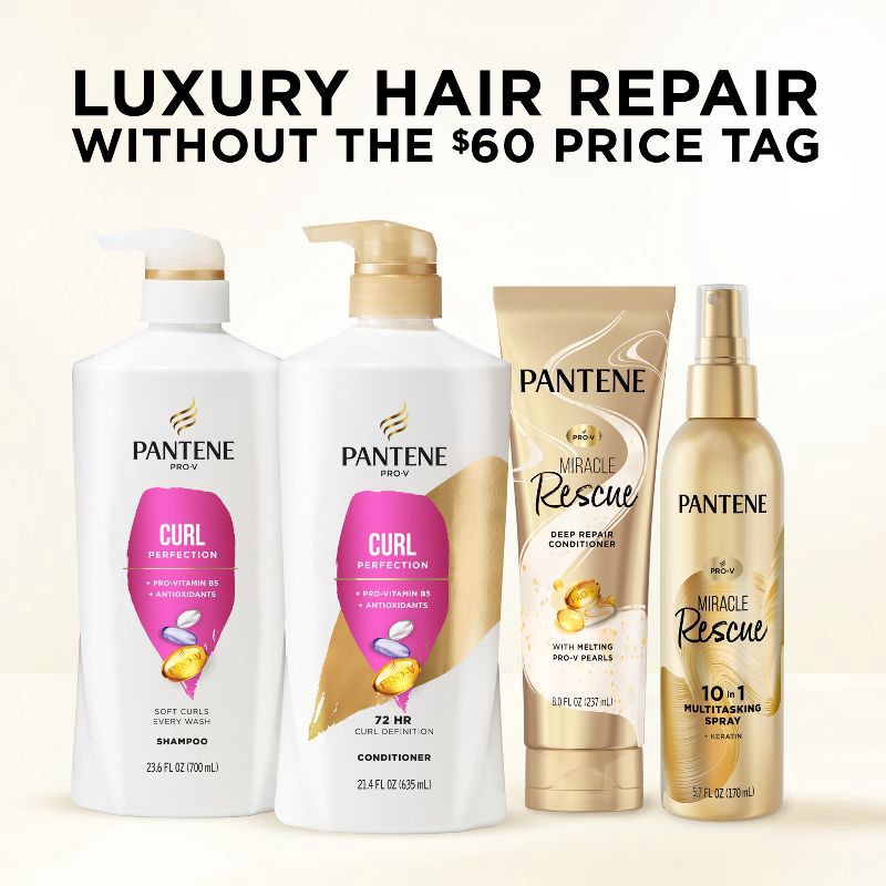 slide 8 of 9, Pantene Pro-V Curl Perfection Conditioner - 21.4 fl oz, 21.4 fl oz