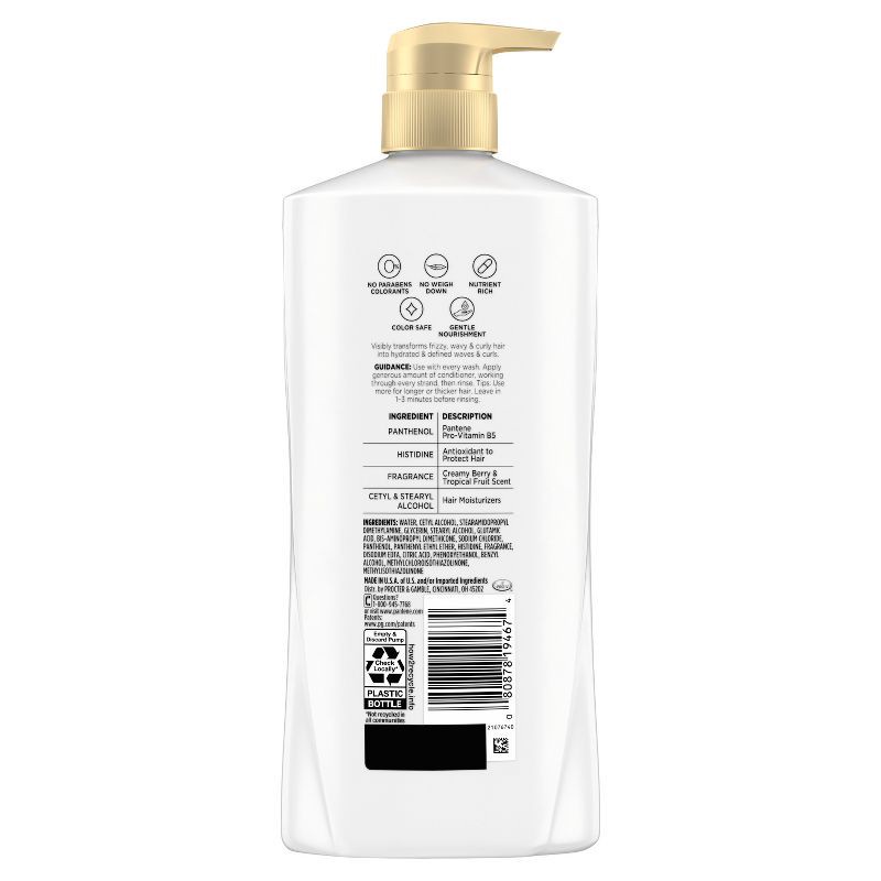 slide 9 of 9, Pantene Pro-V Curl Perfection Conditioner - 21.4 fl oz, 21.4 fl oz