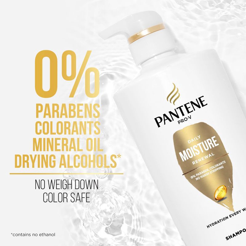 slide 4 of 11, Pantene Pro-V Daily Moisture Renewal Shampoo - 23.6 fl oz, 23.6 fl oz