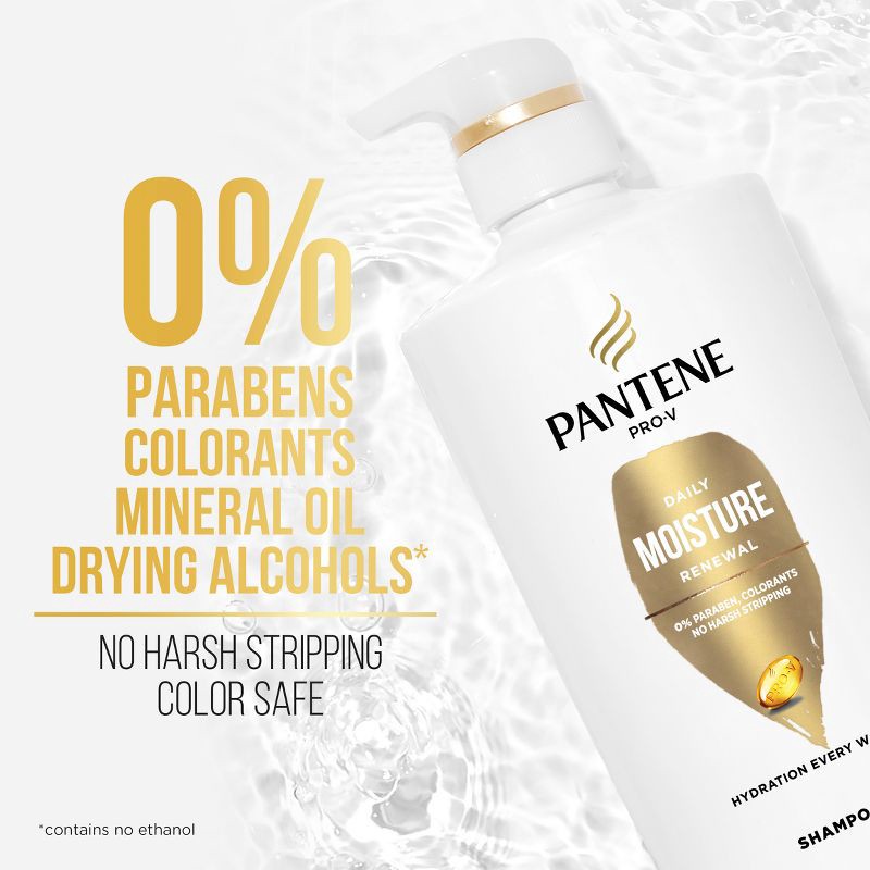 slide 10 of 11, Pantene Pro-V Daily Moisture Renewal Shampoo - 23.6 fl oz, 23.6 fl oz