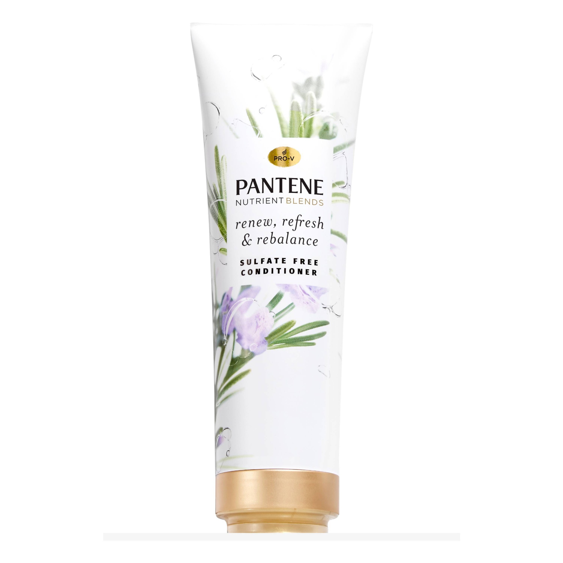 slide 1 of 9, Pantene Sulfate Free Rosemary Conditioner to Renew Refresh and Rebalance, Nutrient Blends - 8.0 fl oz, 8 fl oz