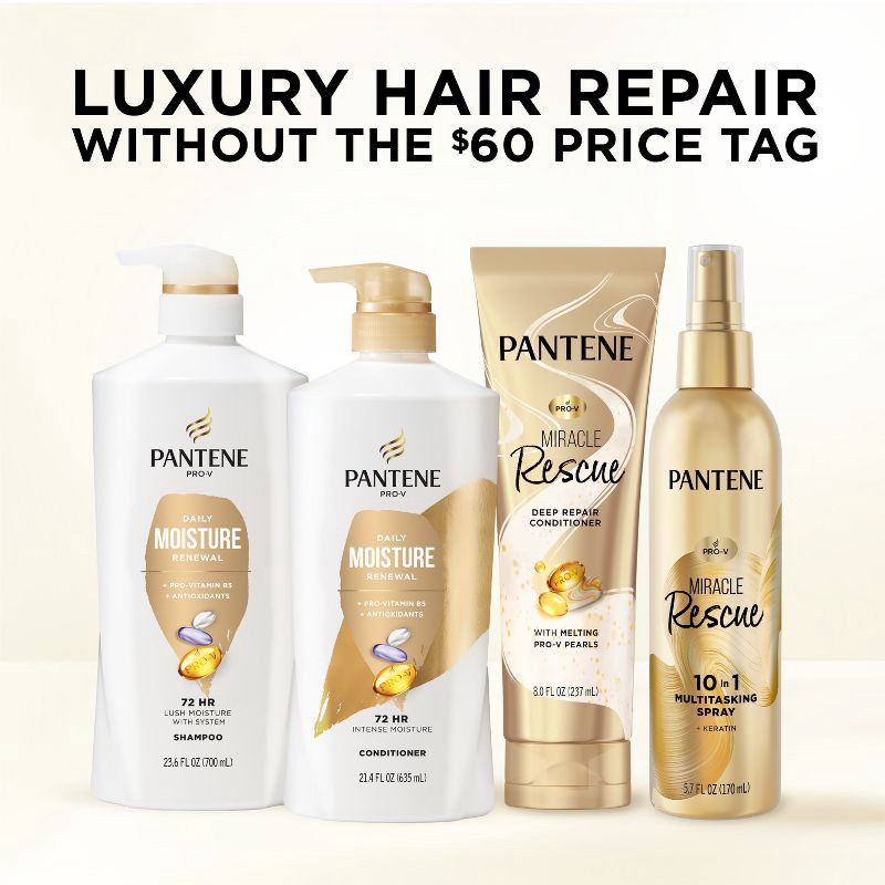 slide 7 of 9, Pantene Pro-V Daily Moisture Renewal Conditioner - 21.4 fl oz, 21.4 fl oz