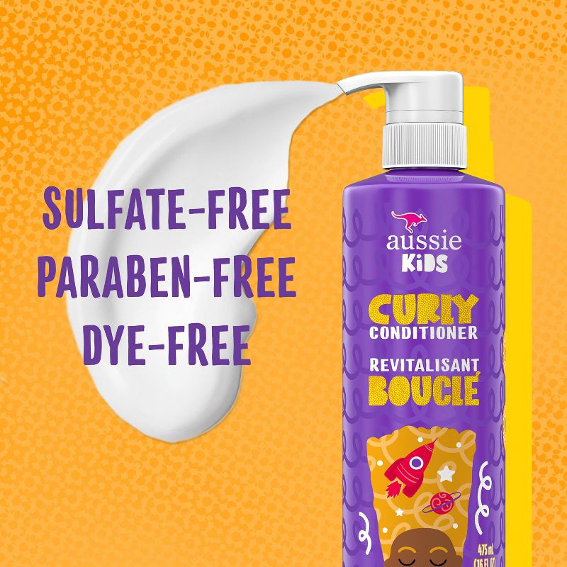 slide 2 of 8, Aussie Kids Curly Conditioner - 16oz, 16 oz