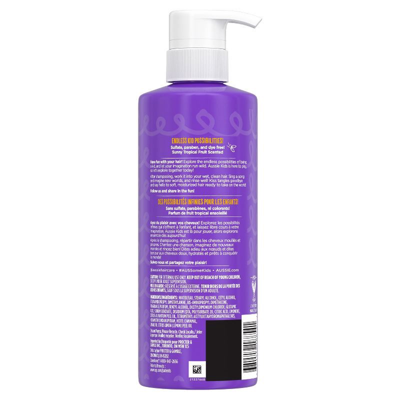 slide 8 of 8, Aussie Kids Curly Conditioner - 16oz, 16 oz