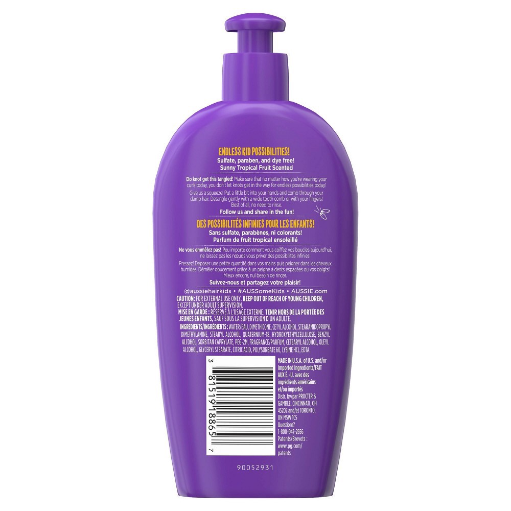 slide 4 of 6, Aussie Kids Detangling Milk - 6.7oz, 6.7 oz