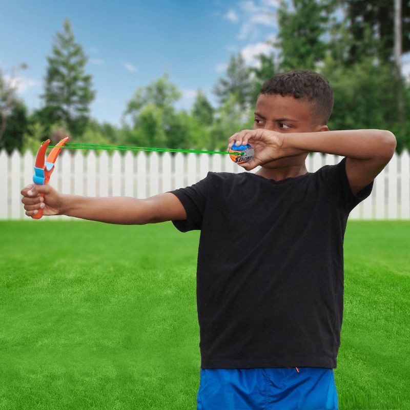 slide 2 of 5, NERF Super Soaker 1.8" Storm Ball Sling N' Soak - Slingshot with 1 Reusable Water Ball, 1 ct