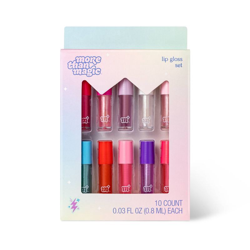 Lip Gloss Set - 10pc - 0.3 fl oz - More Than Magic™
