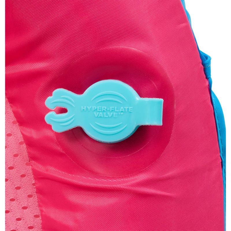 slide 4 of 7, Swimways Sun Canopy Spring Float with Hyper-Flate Valve: Baby Pool Lounger, 1 ct